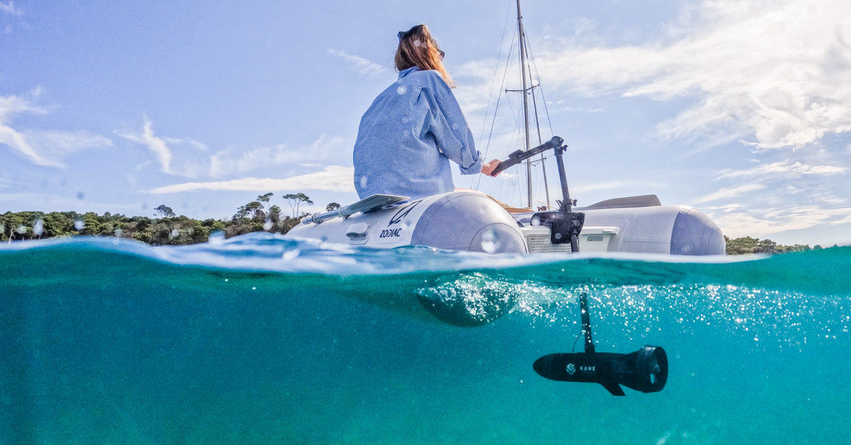 MOTORE ELETTRICO PER BARCA KAHE POD 600 - Kahe Nautic