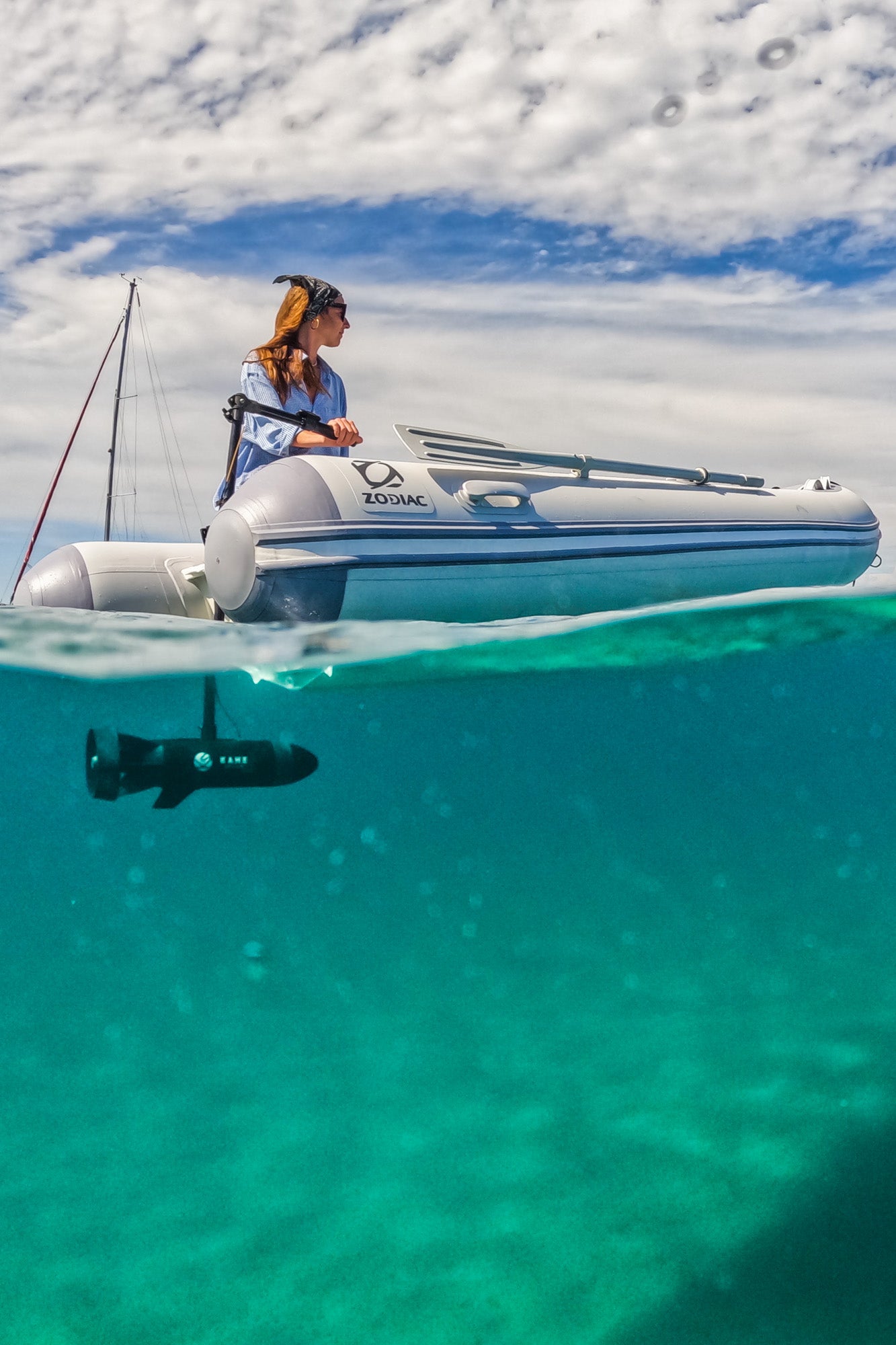 MOTORE ELETTRICO PER BARCA KAHE POD 600 - Kahe Nautic